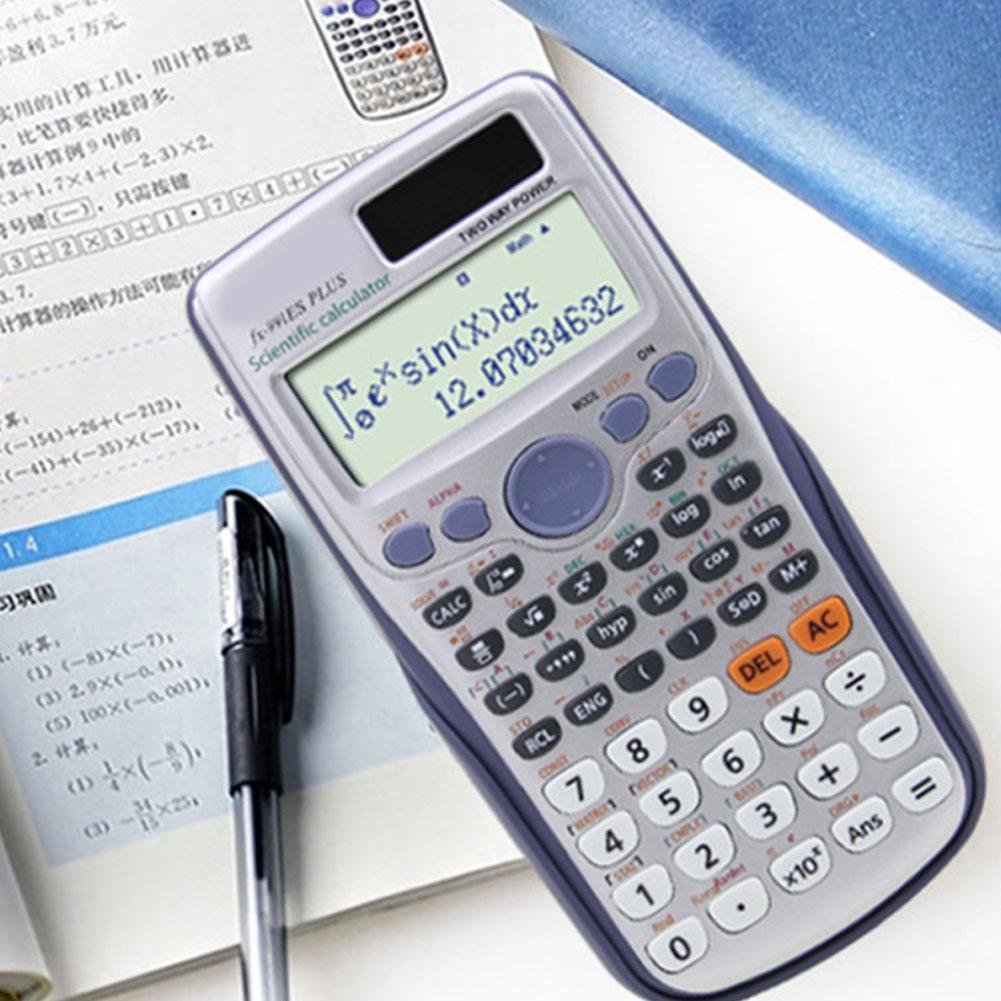 Fx-991es PLUS Chức năng sinh viên Máy tính khoa học Phương trình Giải pháp ma trận E4W5 Phức hợp T4R1