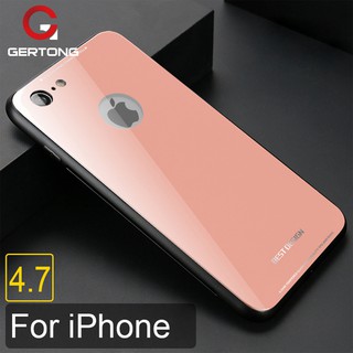 Ốp lưng kính cường lực chống trầy cho iPhone 6 6s 7 8Plus XR XS Max