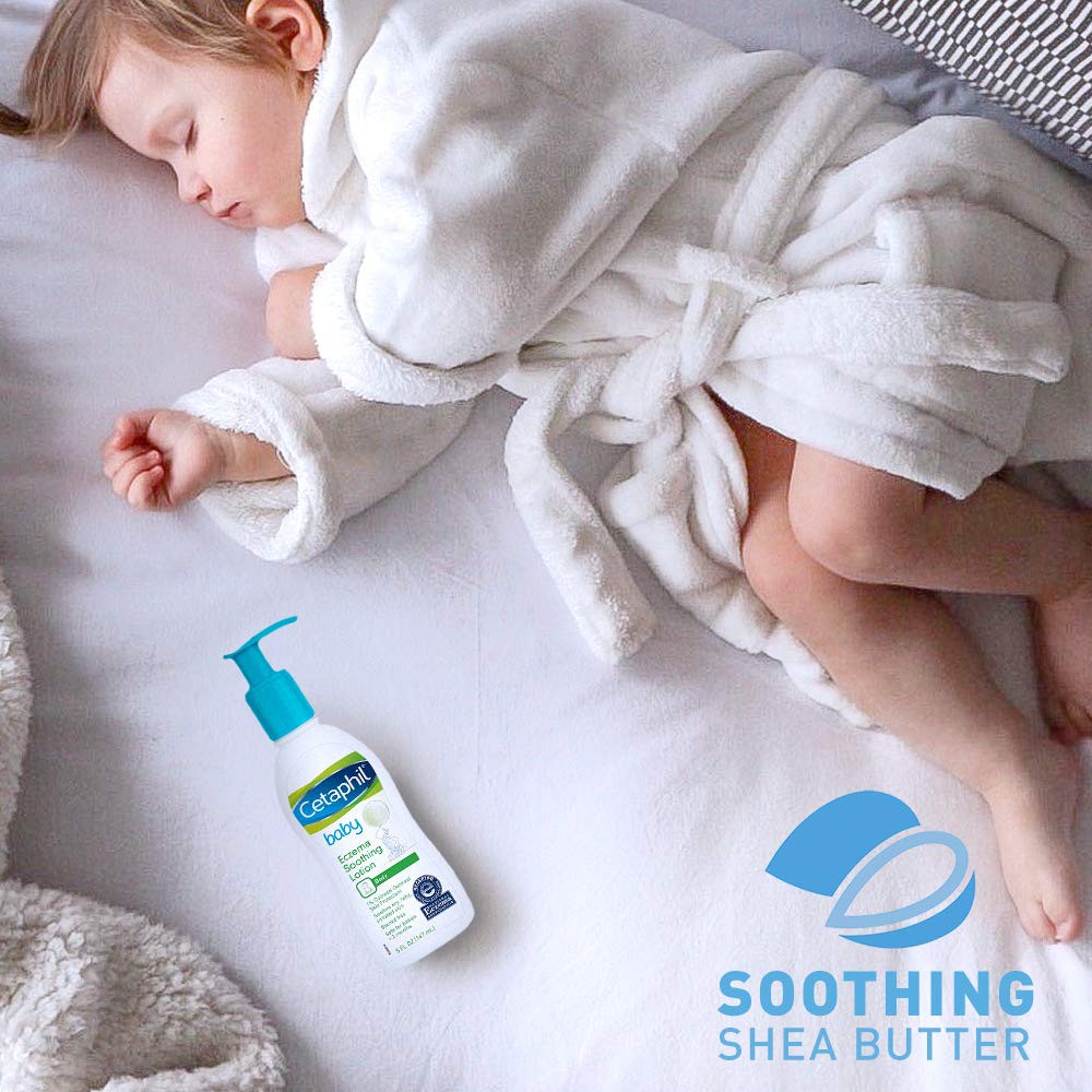 Kem dưỡng ẩm &amp; ngừa viêm da cho trẻ nhỏ Cetaphil Baby Eczema Soothing Lotion 147ml (Mỹ)