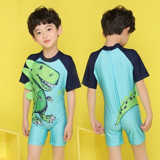 Set đồ bơi áo liền quần khủng long dễ thương cho bé trai