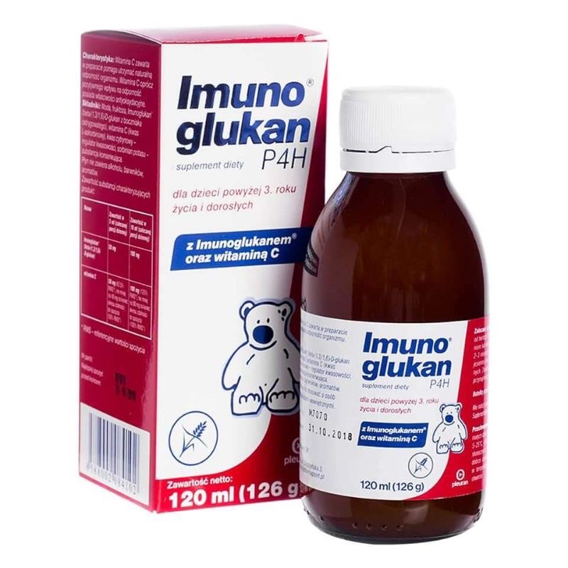 Siro gấu Kan P4H tăng sức đề kháng cho bé 120ml