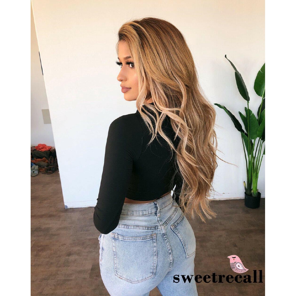 ◕‿◕Women Sexy Long Sleeve Zipper-up V Neck Crop Tops | BigBuy360 - bigbuy360.vn