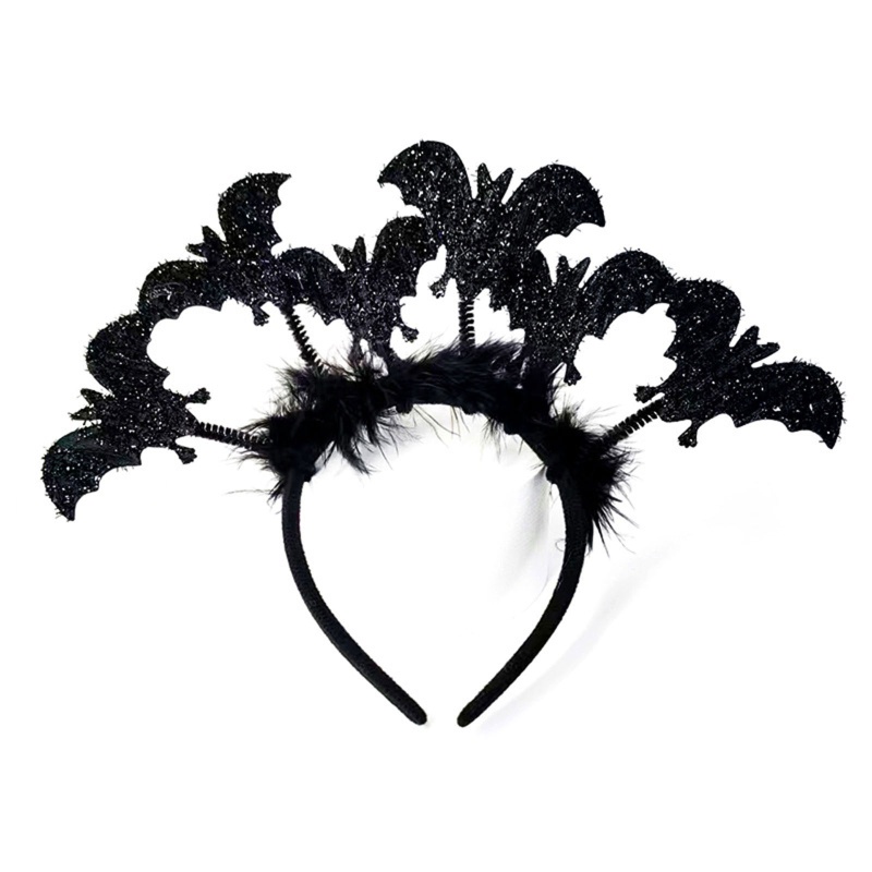 Băng Đô Cài Tóc Hình Nhện / Dơi Phong Cách Gothic Cho Nữ