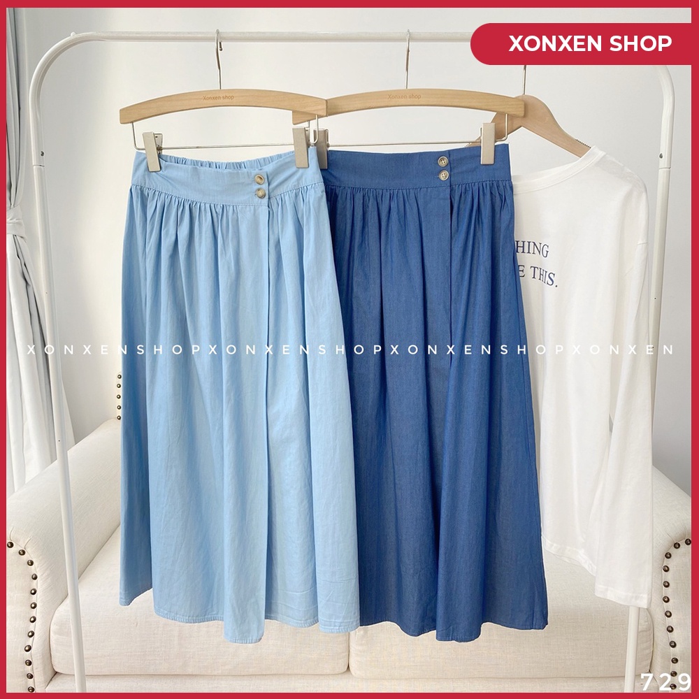 Chân Váy Vải Đắp Tà - XONXEN 468 LÊ DUẨN ĐÀ NẴNG - MÃ 729