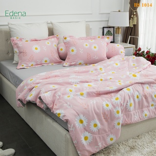 [NewArrival]  Bộ ga (drap) Basic Silk EDENA Mẫu 1014 - Cao  Cấp - Chính Hãng