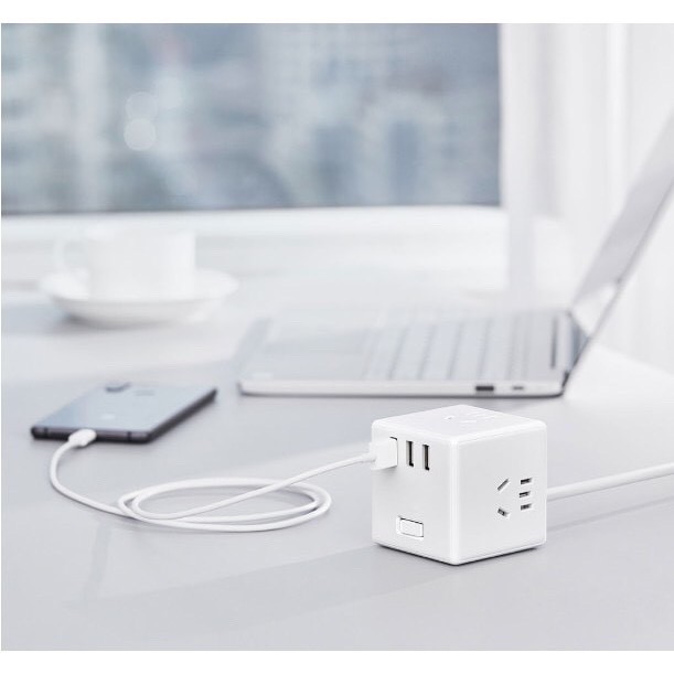 Ổ cắm điện Xiaomi Mi Power Strip đa chức năng 3 Cổng + 3 Usb hoặc 6 Cổng + 2 Usb