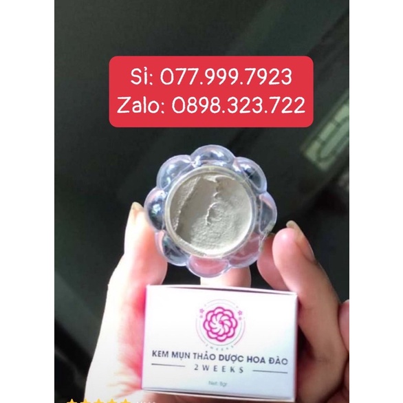 Kem Mụn Thảo Dược Hoa Đào 2 weeks