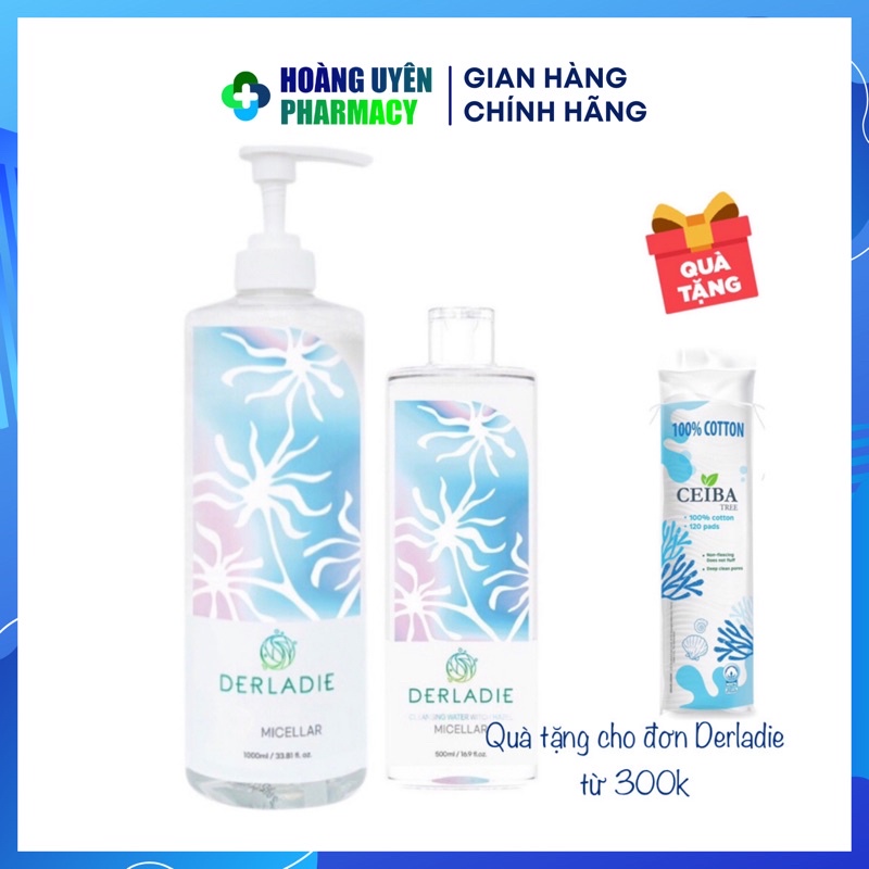 [Mã COSDAY giảm 8% đơn 150K] Nước tẩy trang chiết xuất cây phỉ Derladie Witch Hazel 1000ml