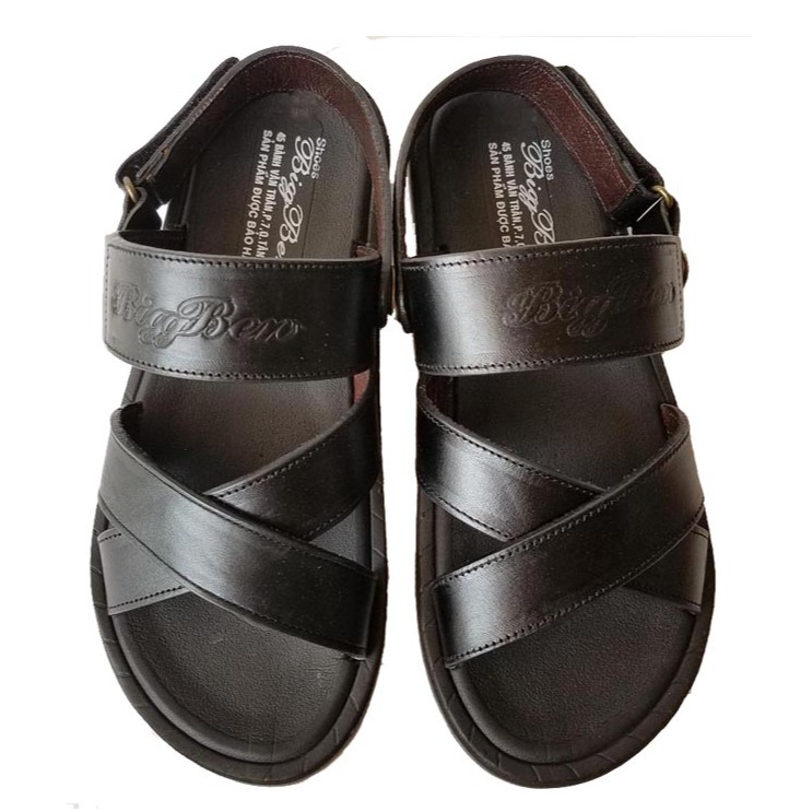 Giày Sandal Nam BIGBEN Da Bò Thật Cao Cấp SD23