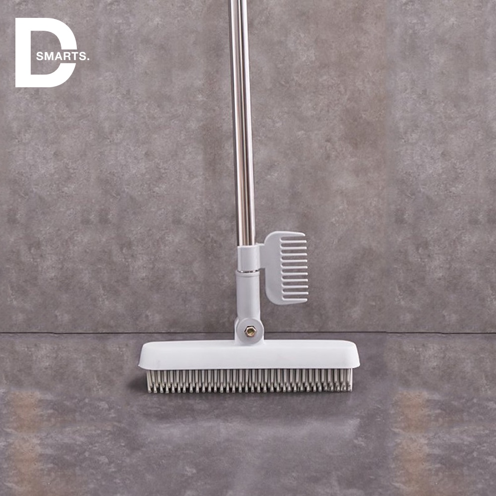 Cây chà sàn nhà tắm chất liệu Silicon chống xước đa năng kèm gạt kính thông minh