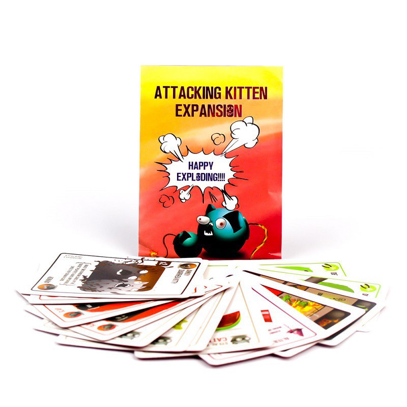 Jabi Toys - Exploding kittens Mèo Nổ Bản Mở Rộng #2 Attacking Kittens