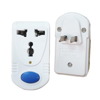Đầu chuyển đổi ổ cắm có công tắc ON/OFF từ tất cả các chuẩn đầu cắm ra chuẩn cắm US/AU