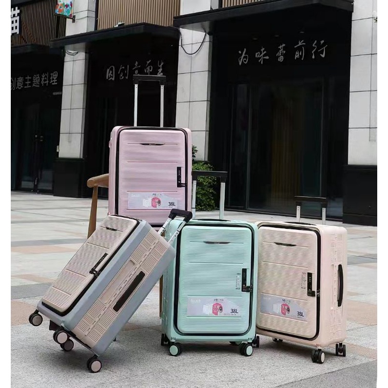 Vali gấp gọn Bublue size 20 và size 24 inch