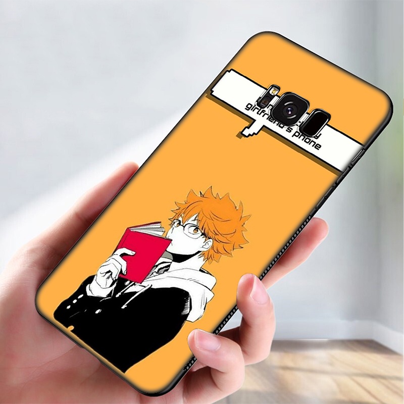 Ốp điện thoại mềm in hình Haikyuu cho Samsung Galaxy A11 A12 A22 A32 M21 M30s J4 Core A82 A91 63LU
