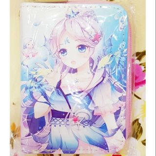 Bóp Ví Ngắn Cầm Tay Nữ Họa Tiết Hoạt Hình - Chibi - Kitty