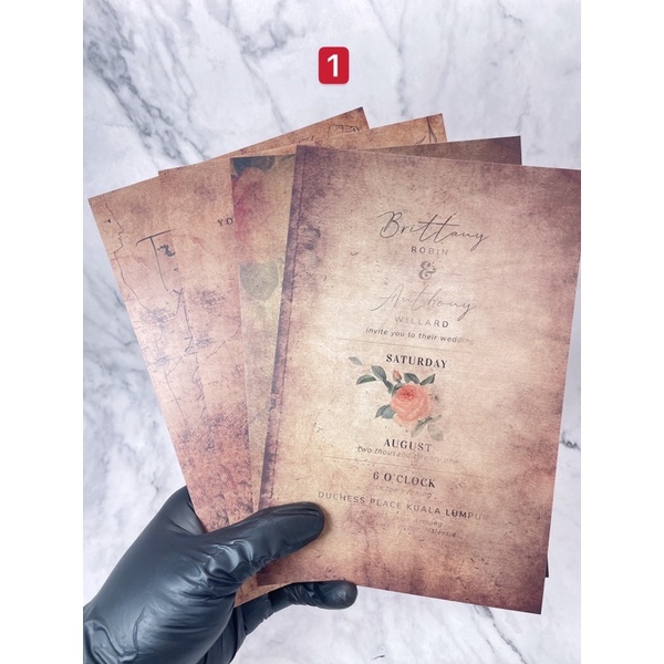 Giấy chụp ảnh nail trang trí đẹp theo bộ