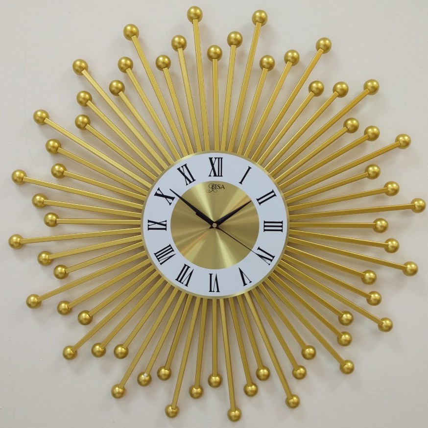 Đồng hồ treo tường thương hiệu BISA bảo hành 5 năm size 70cm mã 1927-25
