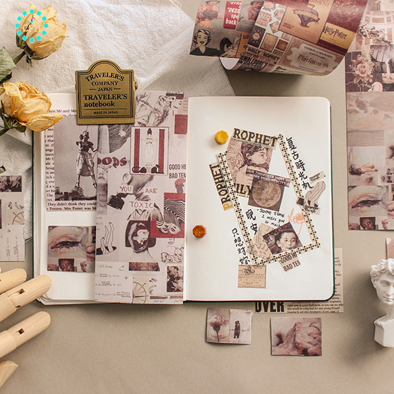 Băng Keo Dán Trang Trí Phong Cách Vintage