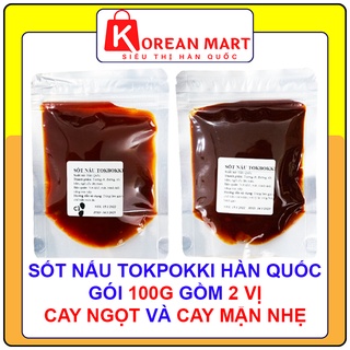 Sốt tokbokki cay ngọt Hàn Quốc gói 100g