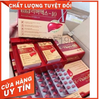 Bổ gan Kwangdong LiverX 10 hộp 120 viên Hàn Quốc