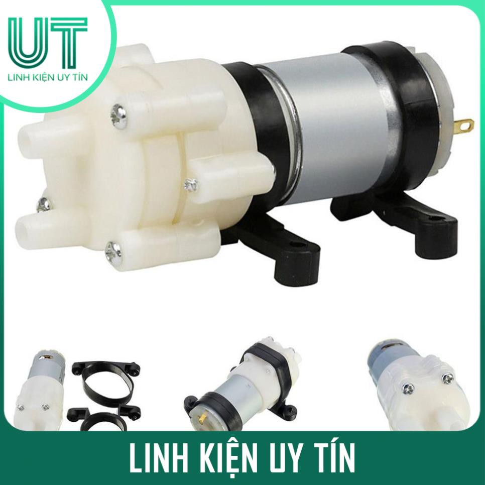 Máy bơm oxy mini cho bể cá 12V, Máy Bơm Mini 12V ,Chế Máy Rót Rượu, Chế Máy Rửa Tay