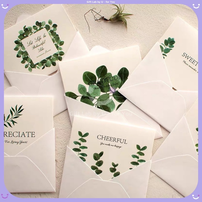 Thiệp cao cấp chúc ngày lễ, sinh nhật, kỉ niệm đặc biệt phong cách bắc Âu