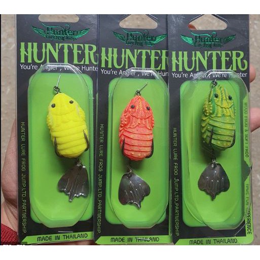 Mồi Câu Lure Thái Lan Hunter V4 Cực Nhạy