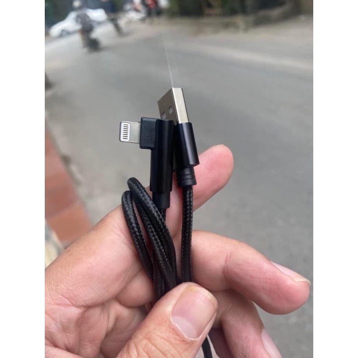 Dây Cáp Sạc Chữ L Usb sang Lightning cho Iphone dài 1M