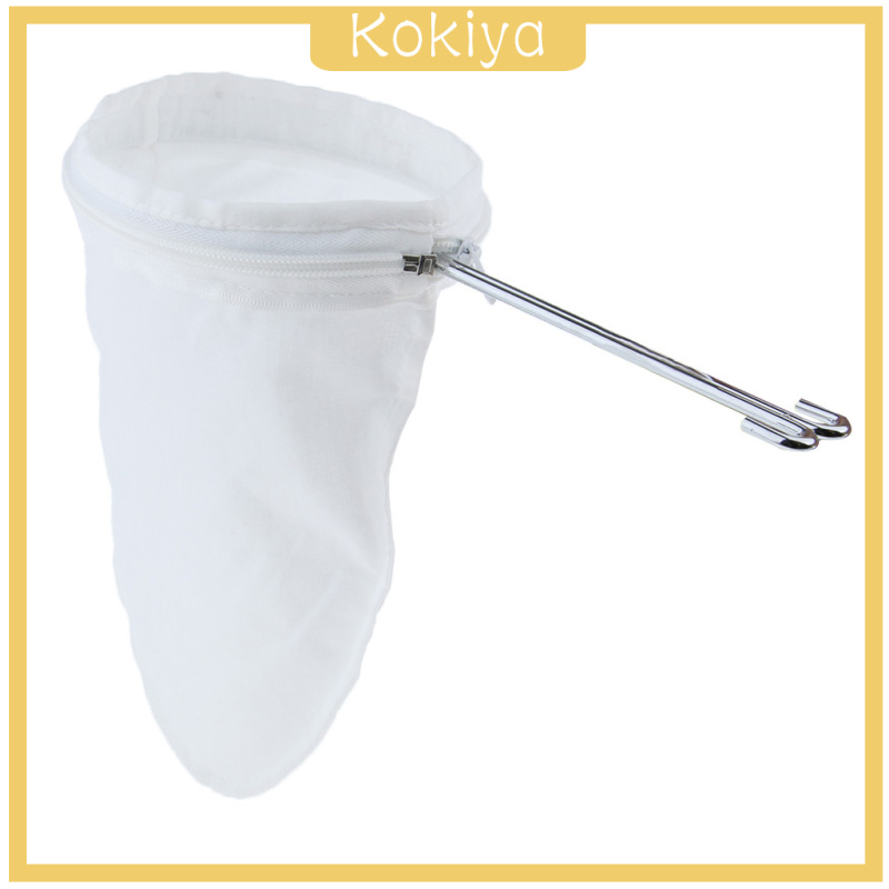 [KOKIYA]Large Reusable Nut Milk Bag Almond   Pulp Strainer Jelly Cheese Sprouts