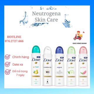 Xịt khử mùi toàn thân dove