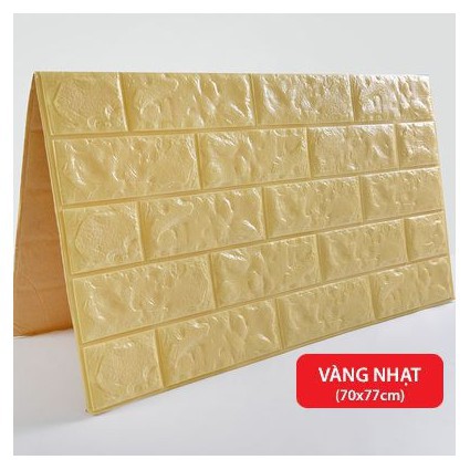 [Mã LIFEHLDEC giảm 10% đơn 99k] MIẾNG XỐP DÁN TƯỜNG 3D CHỐNG ẨM CÁCH ÂM CÁCH NHIỆT KT 70cm x 77cm DÀY 3MM | BigBuy360 - bigbuy360.vn