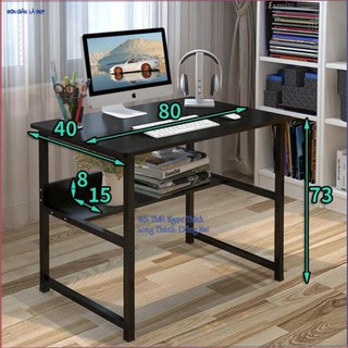 FreeShip Bàn làm việc kệ lửng 80cm