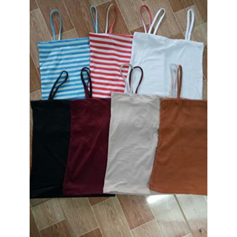 ÁO THUN NỮ ❄ FREESHIP ❄ ÁO 2 DÂY QUAI NGANG THỜI TRANG XIXO - ATN0001 | BigBuy360 - bigbuy360.vn