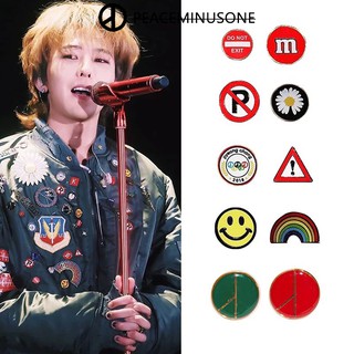 Huy hiệu cài áo pmo cosplay GD PEACEMINUSONE