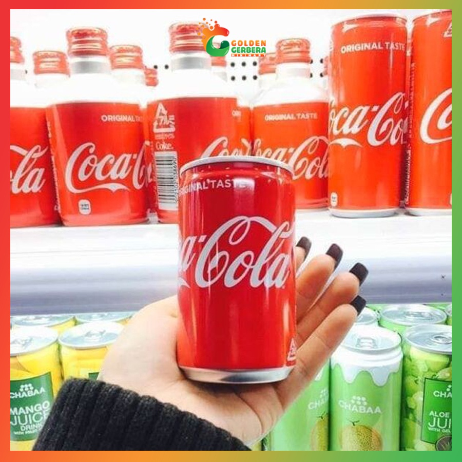 Coca Cola Mini Nhật Lon Nhí Vị Nguyên Bản 160ml