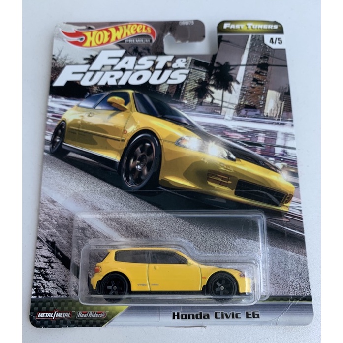 Xe Hot Wheels Honda Civic EG Fast Furious 4