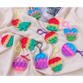 MÓC KHÓA NHỰA POP IT CHO BÉ