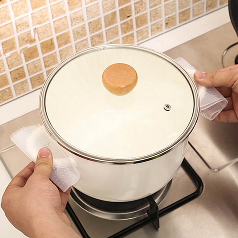 Miếng silicon bọc bảo quản thực phẩm đa năng tiện lợi cho nhà bếp