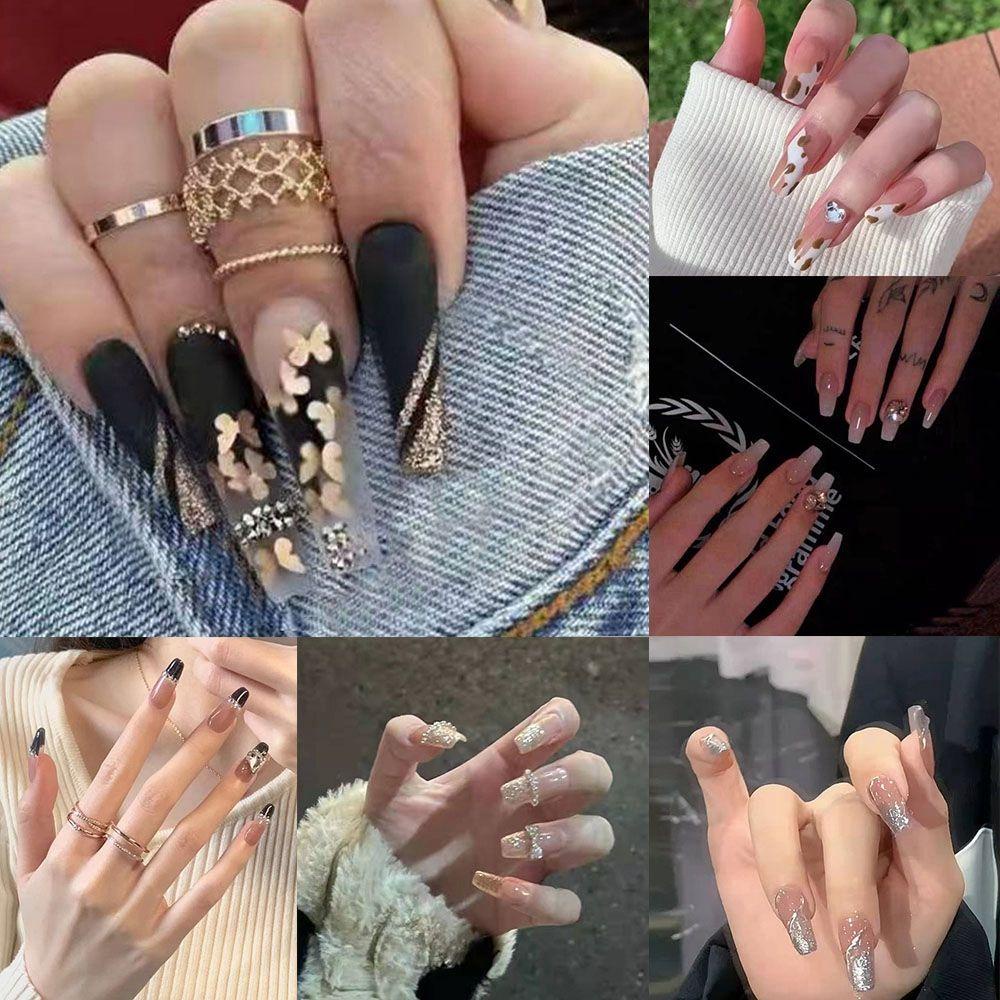 MIH Hộp 24 Móng Tay Giả Múa Ba Lê