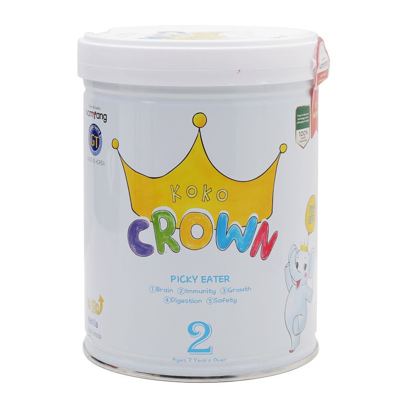 [Mã FMCGMALL giảm 8% đơn từ 250K] Sữa Bột Dinh Dưỡng KOKO CROWN Cho Trẻ Biếng Ăn Picky Eater 2 Hộp 800g