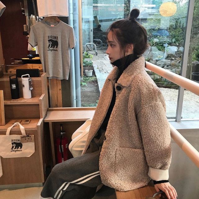 Áo khoác lông cừu bao hàng loại 1 | BigBuy360 - bigbuy360.vn