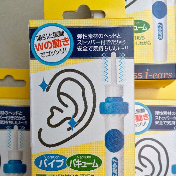 Máy Hút Ráy Tai I-EARS - Dụng Cụ Lấy Ráy Tai Nhật