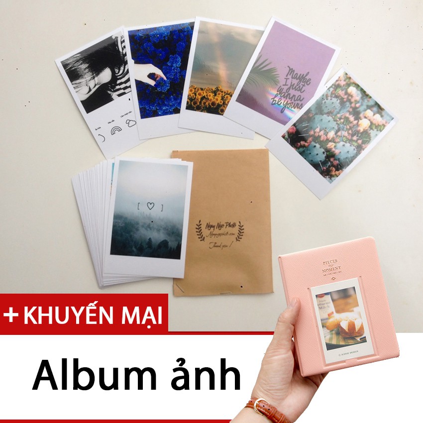 Combo in 64 ảnh lụa Polaroid và Album ảnh | BigBuy360 - bigbuy360.vn