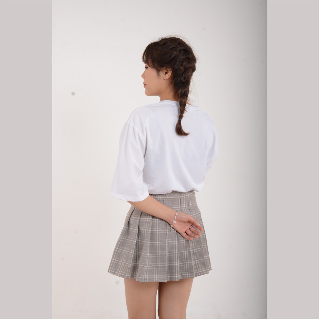 Áo Tay Lỡ [Ảnh Thật] Áo thun tay lỡ Trắng - Hàng đẹp, Xưởng sản xuất không qua trung gian, Giá rẻ nhất ! | BigBuy360 - bigbuy360.vn