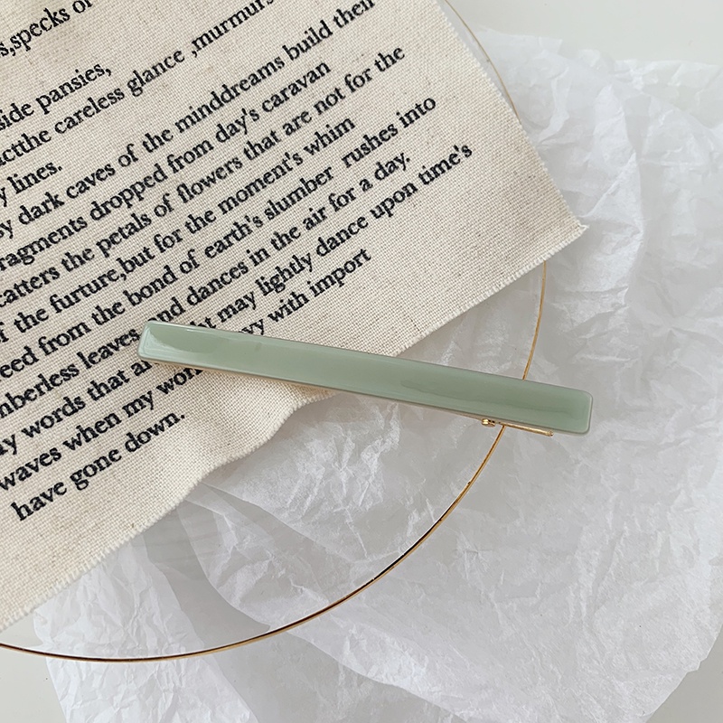 Kẹp Tóc Nhựa Acrylic Màu Kẹo Ngọt Phong Cách Hàn Quốc Dễ Thương