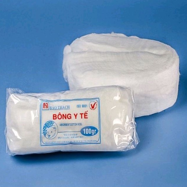 Bông Y Tế Thấm nước gia đình. Tủ thuốc gia đình cần có.