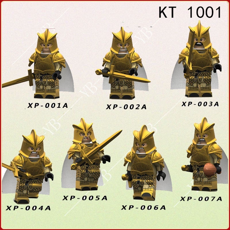 Bộ Đồ Chơi Lắp Ráp Mô Hình Nhân Vật Trong Phim Trò Chơi Vương Quyền