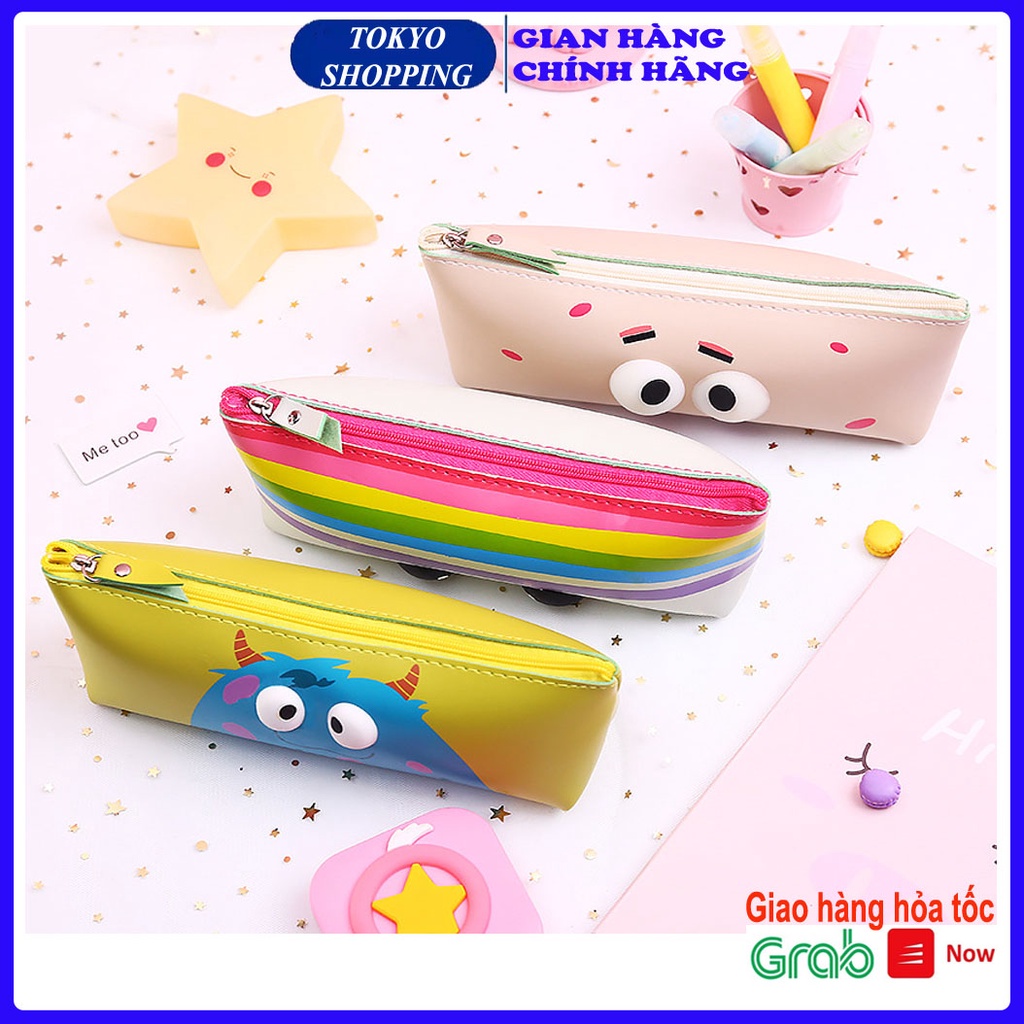 Túi đựng bút 1 ngăn kiểu dáng Hàn Quốc