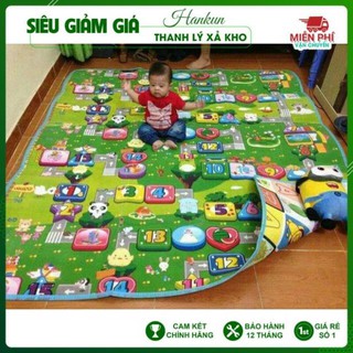 Thảm xốp maboshi 2 mặt cao cấp cho bé vừa học vừa chơi/ thảm trải sàn