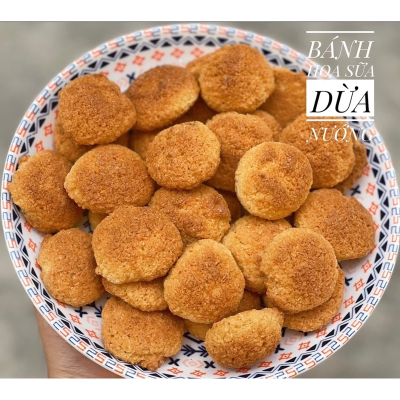 Bánh dừa sữa dừa nướng ( Hủ 250gr)